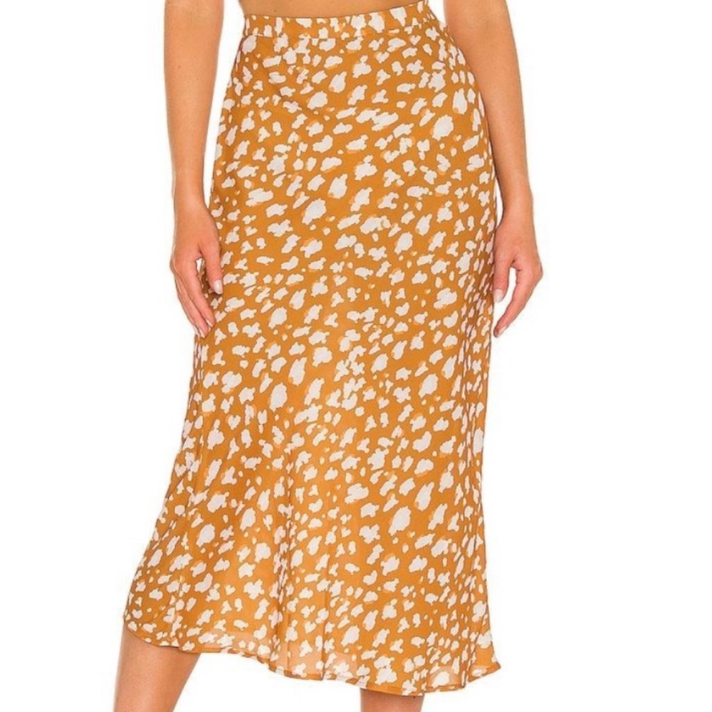 RESA Isabel Crepe Midi Skirt Size Medium